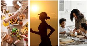 3 different pictures describing family consumer science