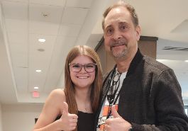  Jaelyn Kaczmarczyk and teacher Joel Kaczmarczyk