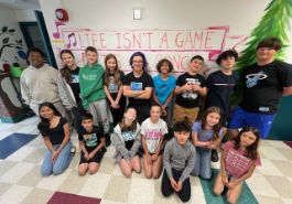  Mr. Schreiber and Schuchard students