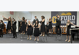  Show Choir performing