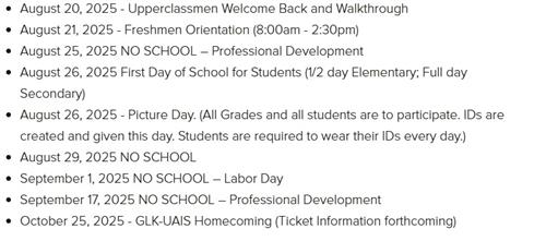 Back to School